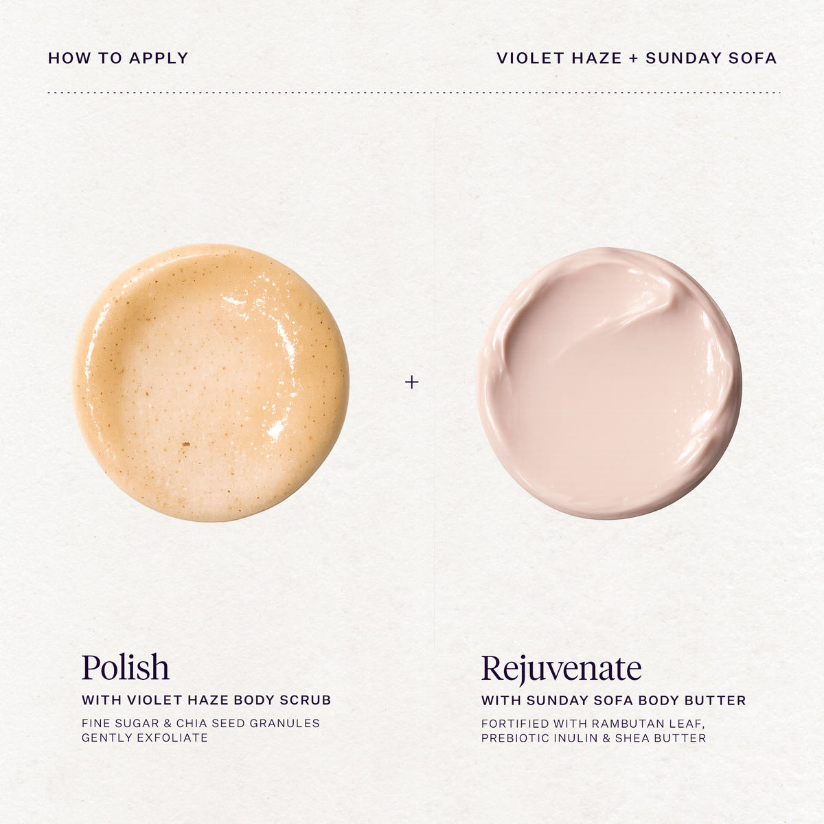 Violet Haze + Sunday Sofa Duo