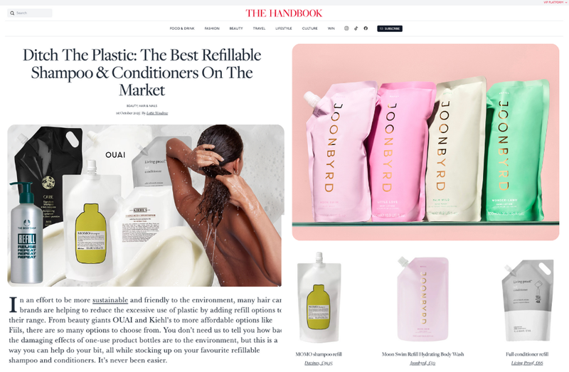 The Best Refillable Shampoo & Conditioners On The Market