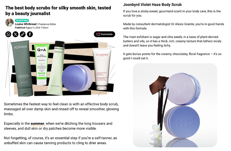 The Best Body Scrubs For Silky Smooth Skin, Tested By A Beauty Journalist