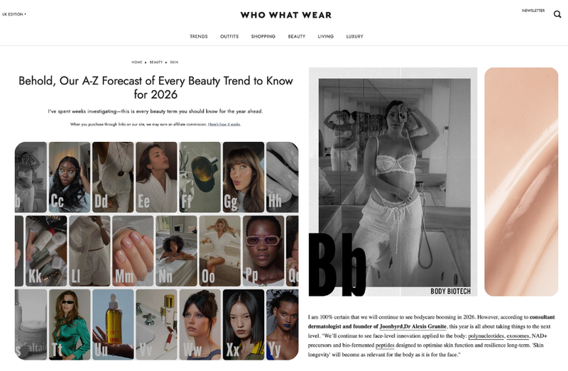 Behold, Our A-Z Forecast of Every Beauty Trend to Know for 2026