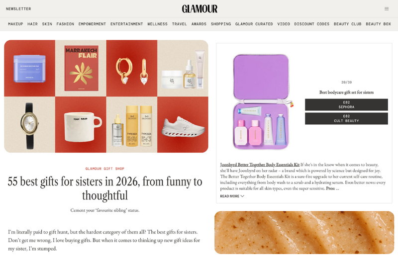 55 Best Gifts For Sisters In 2026, From Funny To Thoughtful