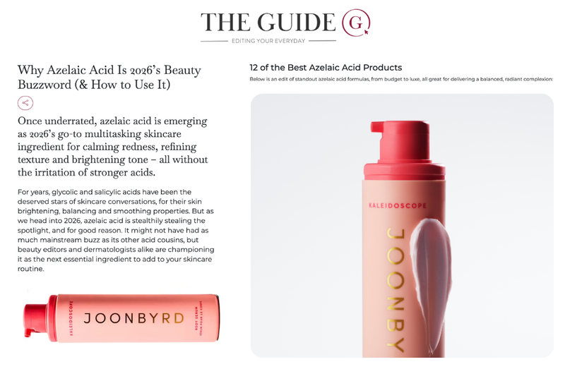 Why Azelaic Acid Is 2026’s Beauty Buzzword (& How to Use It)