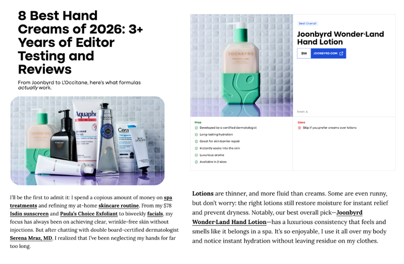 8 Best Hand Creams of 2026