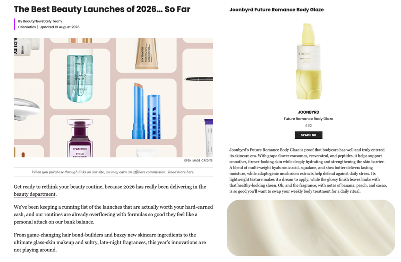 The Best Beauty Launches of 2026… So Far