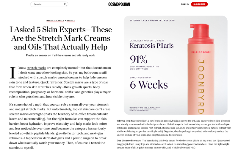 These Are the Stretch Mark Creams and Oils That Actually Help