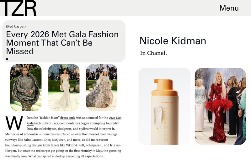 Every 2026 Met Gala Fashion Moment That Can’t Be Missed
