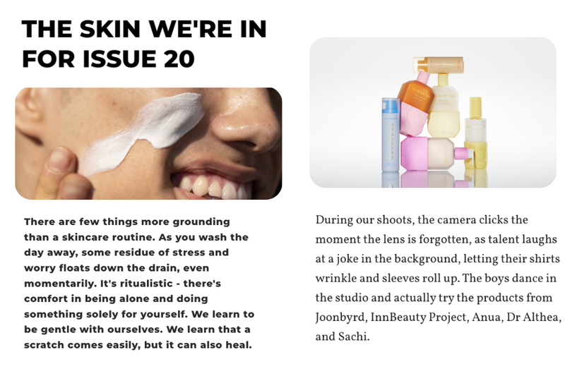 The Skin We're In for Issue 20