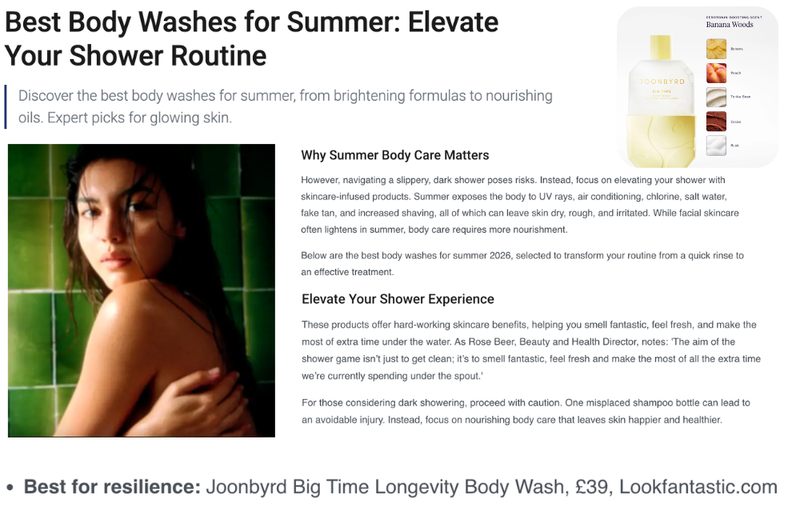 Best Body Washes for Summer: Elevate Your Shower Routine