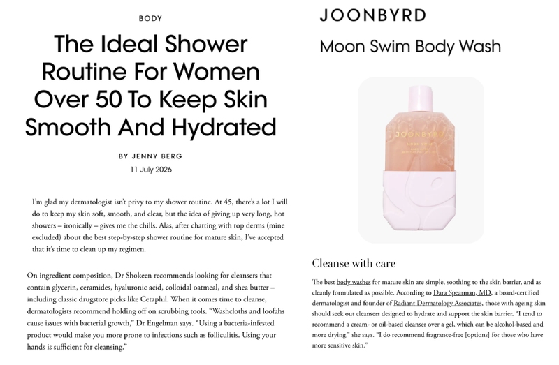 The Ideal Shower Routine For Women Over 50 To Keep Skin Smooth And Hydrated