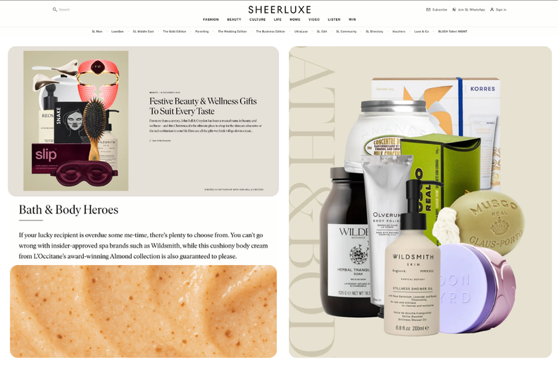 Festive Beauty & Wellness Gifts To Suit Every Taste