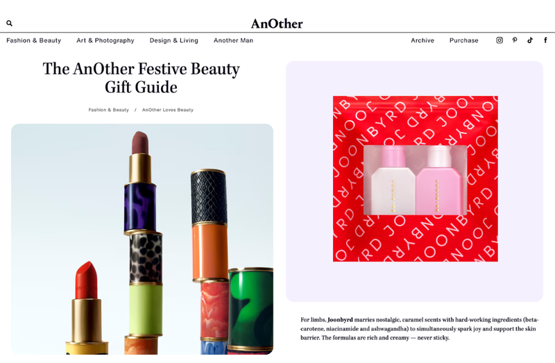 The AnOther Festive Beauty Gift Guide