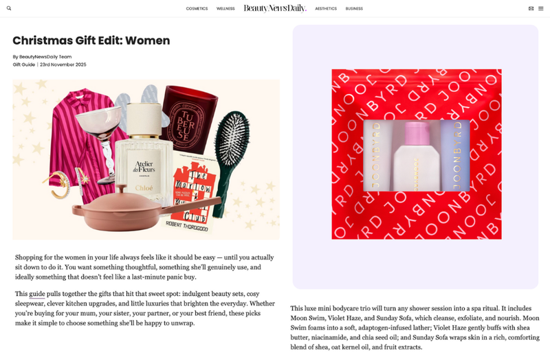 Christmas Gift Edit: Women