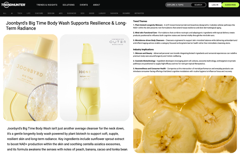 Longevity Body Washes