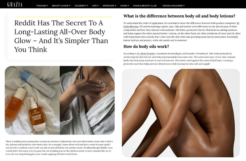 Reddit Has The Secret To A Long-Lasting All-Over Body Glow