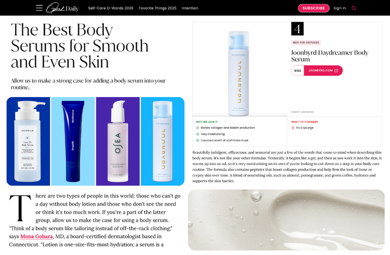 The Best Body Serums For Smooth and Even Skin