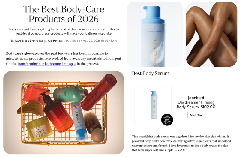 The Best Body-Care Products of 2026