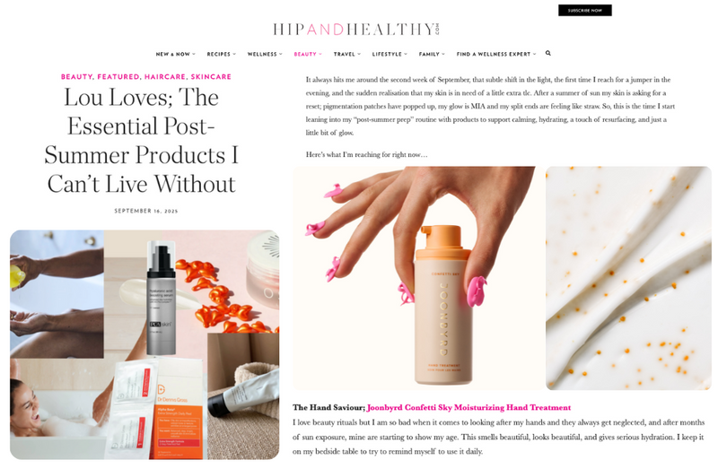 Lou Loves; The Essential Post-Summer Products I Can’t Live Without