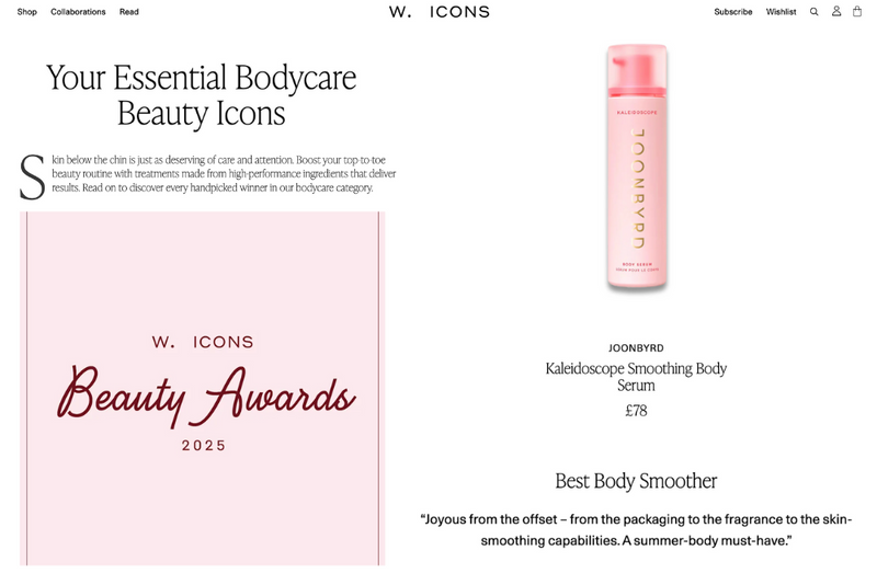 Your Essential Bodycare Beauty Icons