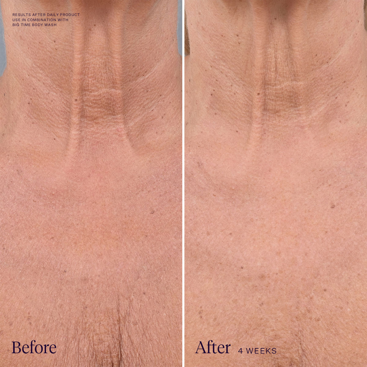 Mini Future Romance Body Glaze Before and After